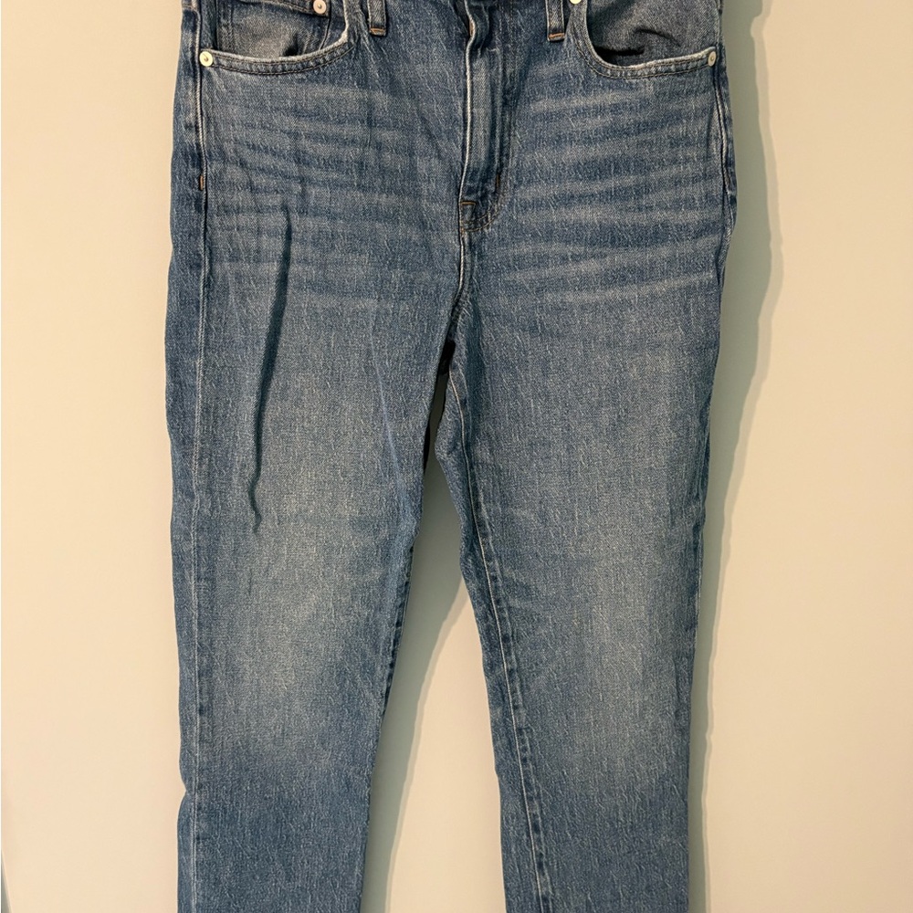 Madewell Blue High-Rise Denim